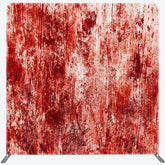 Lofaris Scary Red Scratches Halloween Pillow Case Backdrop